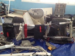 3 Puing AirAsia Temuan Baru Disimpan di Posko Pangkalan Bun