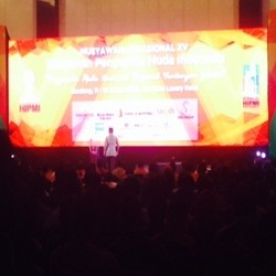 Sofyan Djalil Hingga Abdul Latief Kumpul di Munas HIPMI