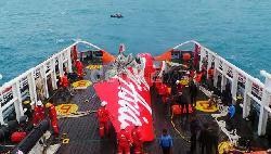 Ekor Pesawat AirAsia Hari Ini akan Dipotong di Pelabuhan Kumai