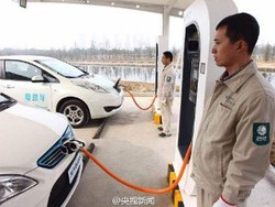 Jalan Tol di Tiongkok Punya Stasiun Pengisian Baterai Mobil Listrik