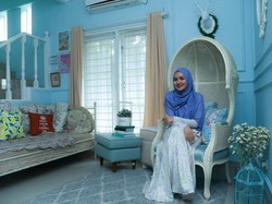 Rumah Inspiratif Bergaya American Classic Shabby Chic ala Ria Miranda
