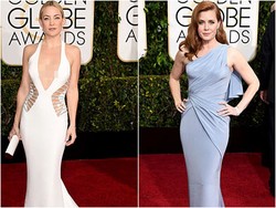 10 Selebriti dengan Gaun Memukau di Karpet Merah Golden Globes 2015
