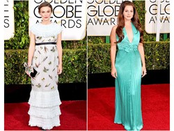 10 Seleb dengan Pilihan Busana yang Buruk di Golden Globes 2015