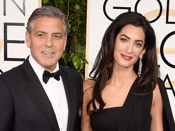 Hot Couple, George Clooney dan Amal Alamuddin di Golden Globe 2015
