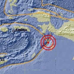 Gempa 6,3 SR Terjadi di Kepulauan Aru Maluku