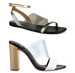 Editors Choice: Variasi 5 Alas Kaki dengan Aksen Transparan