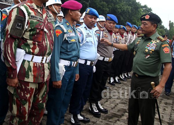 Apel Operasi Gaktib dan Yustisi TNI 2015