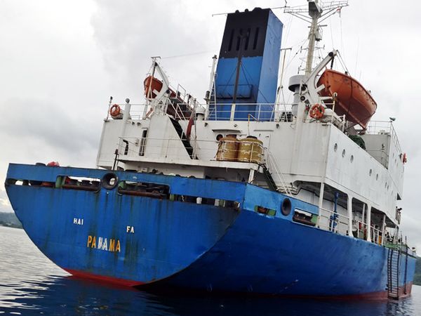 Penampakan Kapal Pencuri Ikan Terbesar Sepanjang Sejarah RI