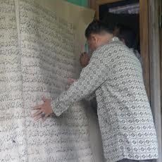 Alquran Raksasa, Kades: Ini Rekayasa, Warga Jangan Percaya Tahayul