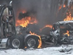 Kecelakaan Beruntun Melibatkan 200 Mobil dan Truk di Michigan, AS