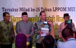 HUT Ke-26, LPPOM MUI Luncurkan QR Code Restoran Halal