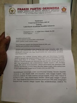 Dukung Komjen Budi, Gerindra Samakan dengan Kasus Bibit-Chandra