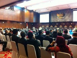 Ketua MA Hatta Ali Hadiri Pelantikan Ketua MK