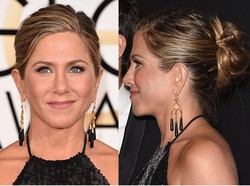 Jennifer Aniston Tak Keramas 2 Hari Demi Tampil Sempurna di Golden Globes 2015