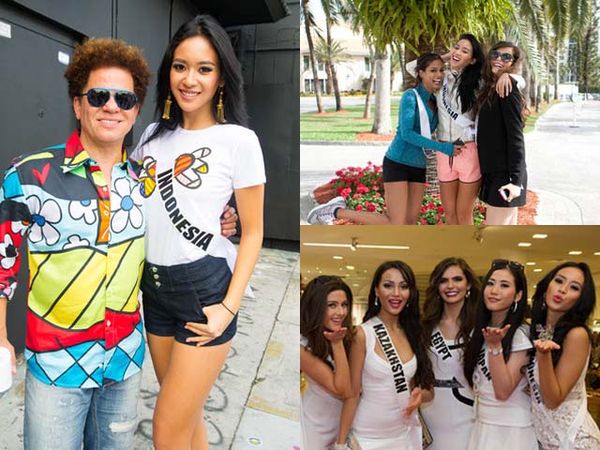 Keseruan Elvira Devinamira Mengikuti Ajang Miss Universe