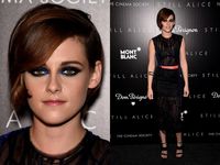 Kristen Stewart Seksi Bergaya Gotik