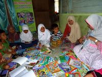 Rumah Pustaka di Pedalaman Pidie Jaya