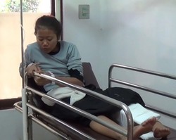 Fitri, Korban Peluru Nyasar Patah Tulang dan Harus Operasi