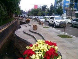 Cantiknya Sungai Cikapayang Samping Balkot Bandung
