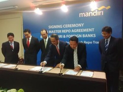 Bank Mandiri Gandeng 3 Bank Asing Kerjasama Transaksi Repo