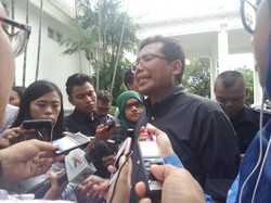 Relawan Salam 2 Jari Temui Jokowi di Istana Bahas Budi Gunawan