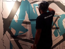 Monster Cumi Street Artist Darbotz Muncul di Lobi Mal