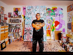 Bermukim di Swiss, Eddie Hara Pameran Bersama di Jakarta