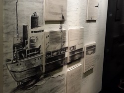 Kapal Saudagar Jadi Ide Live Mural Musisi Saleh Husein