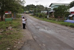 Ini Penampakan Jalan Perbatasan RI-Malaysia yang akan Disulap Jadi Tol