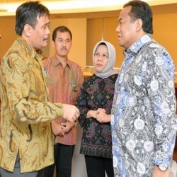 Bertemu Wagub DKI Djarot, Mendag Gobel Bahas Penertiban Minimarket di Jakarta