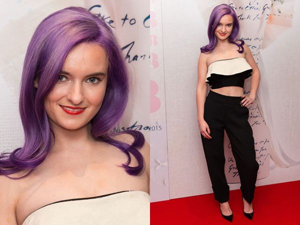Grace Chatto 'Clean Bandit' Eksis Berambut Ungu