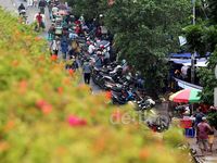 Parkir Liar Kembali Kuasai Tanah Abang