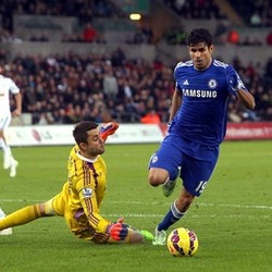 Oscar dan Costa Dua Gol, Chelsea Hantam Swansea 5-0