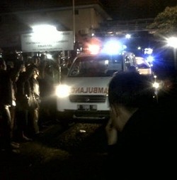 Tiba di Giri Laya Banyumas, 2 Jasad Terpidana Mati Dikremasi