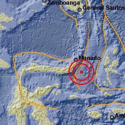 Gempa Guncang Minahasa Tenggara Sulut