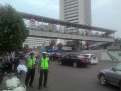 Ini Titik Batas Terakhir Pemotor di HI, Nekat Menerobos Denda Rp 500 ribu