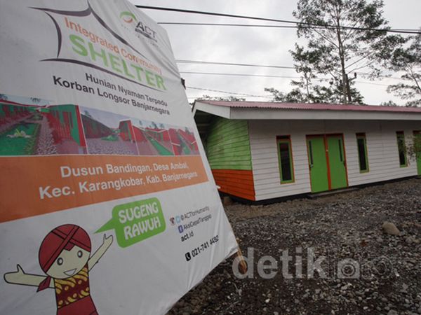 Rumah untuk Korban Longsor Banjarnegara Rumah untuk Korban Longsor Banjarnegara