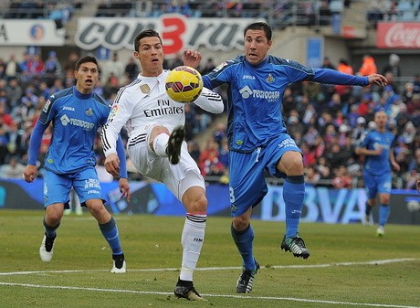 Ronaldo Dua Gol, Madrid Bungkam Getafe 3-0