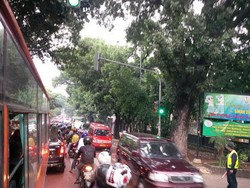 Senin Pagi, Sejumlah Ruas Jalan di Jakarta Bergerak Merayap