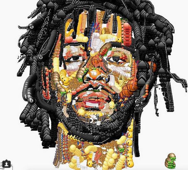 Karya Seni dari Emoji