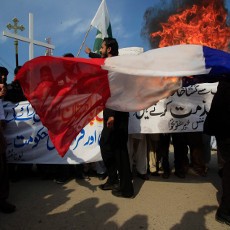 Protes Charlie Hebdo, Warga Kristen di Pakistan Ikut Unjuk Rasa