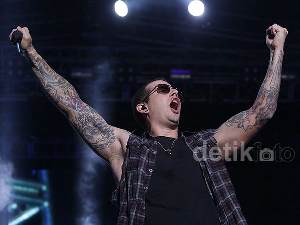 Penampilan Garang Avenged Sevenfold di Jakarta
