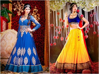 Foto: Penampilan 9 Putri Disney Ketika Berubah Jadi Pengantin India