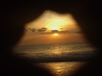 Kala Senja di Pantai Lhoknga