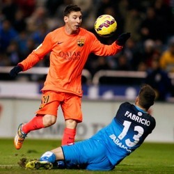 Messi Hat-trick, Barcelona Bekuk Deportivo 4-0