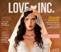 Model Pria Ini Tampil dengan Gaun Pengantin di Majalah Pernikahan