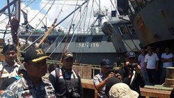 Datangi Merauke, Satgas Illegal Fishing Pantau Proses Penegakan Hukum
