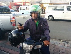 Go-Jek Cium Peluang Motor Dilarang Masuk Bundaran HI