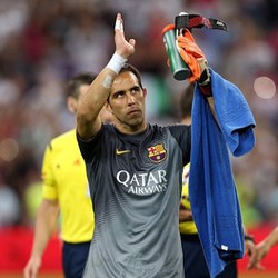 Barcelona Aman Bersama Claudio Bravo