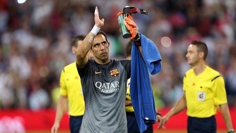 Barcelona Aman Bersama Claudio Bravo